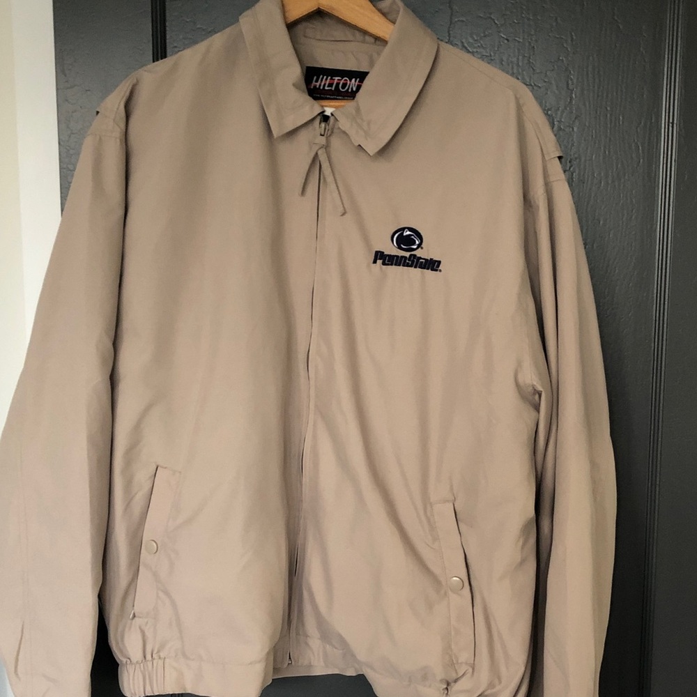 Men's Tan Jacket Penn State